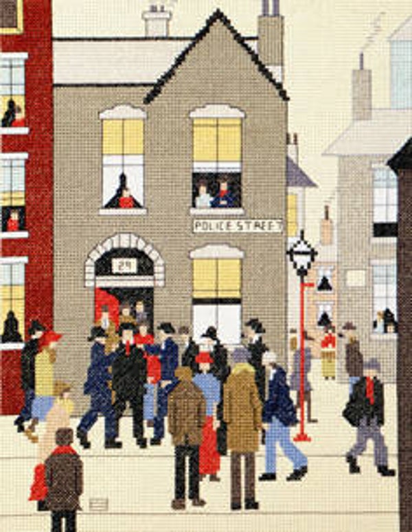 Borduurpakket - Lowry - The Arrest