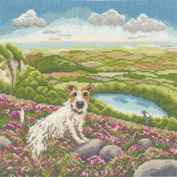 Borduurpakket - Lucy Pittaway - One Vet and His Dog