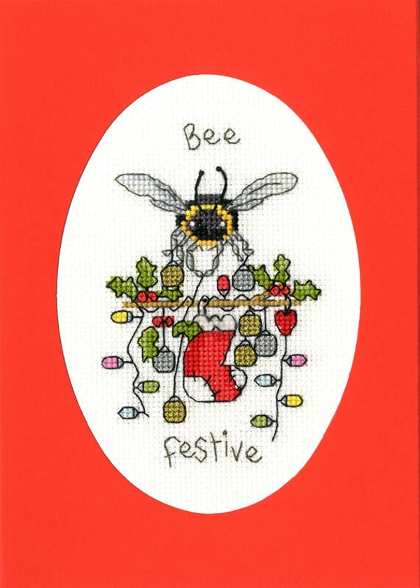 Borduurpakket - Eleanor Teasdale - Bee Festive