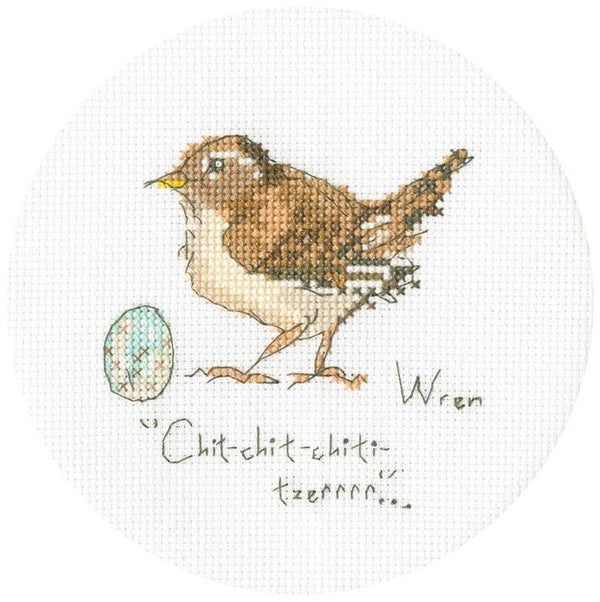 Borduurpakket - Madeleine Floyd - Little Wren