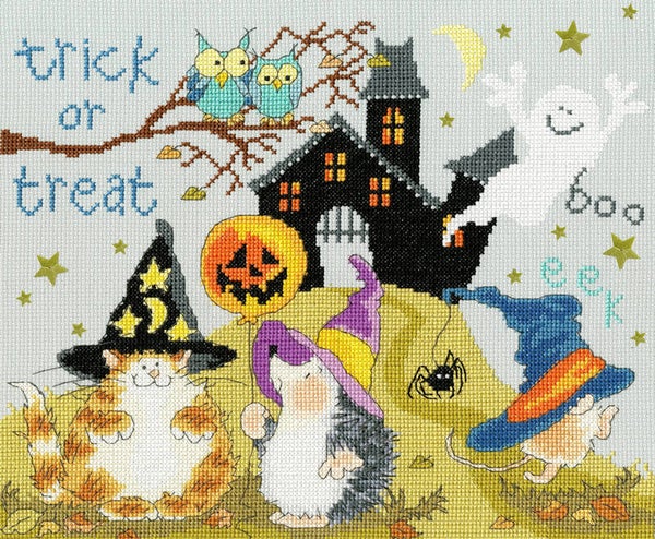 Borduurpakket - Margaret Sherry - Trick or Treat