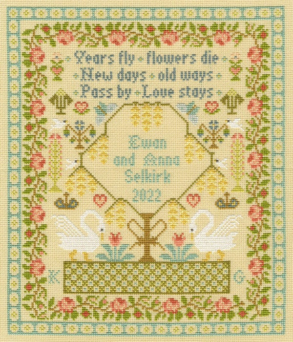 Borduurpakket - Moira Blackburn - The Laburnum Tree