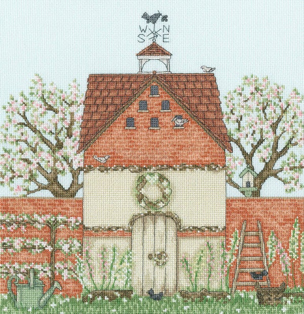 Borduurpakket - Sally Swannell - Dovecote