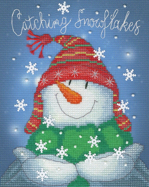 Borduurpakket - Julie Oldham - Catching Snowflakes