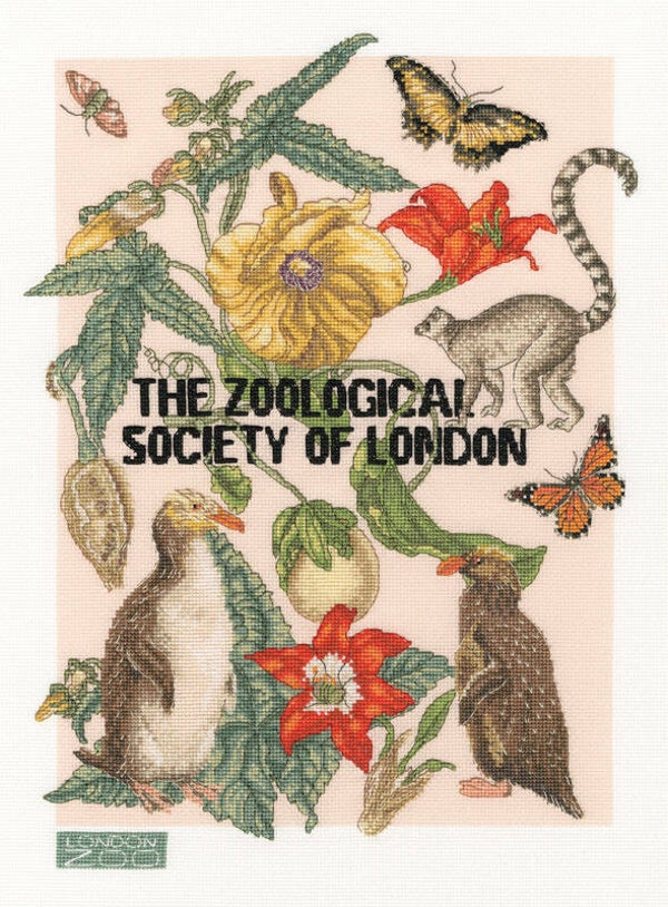 Borduurpakket - Zoological Society of London - Magic of Mother Nature