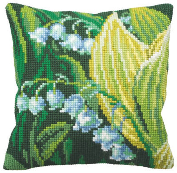 Kussen Borduurpakket - Muguet Droite