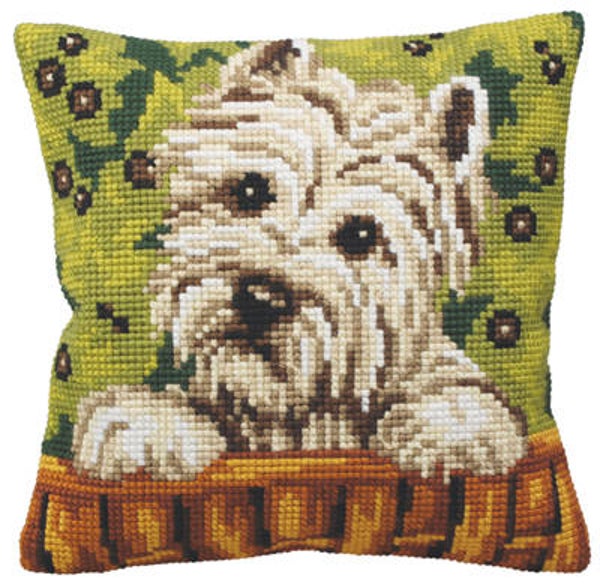 Kussen Borduurpakket - Westy