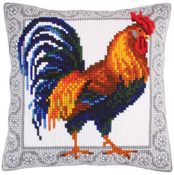Kussen Borduurpakket - Gallic Rooster