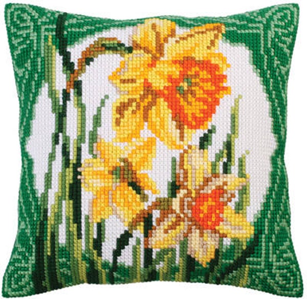 Kussen Borduurpakket - Narcissus