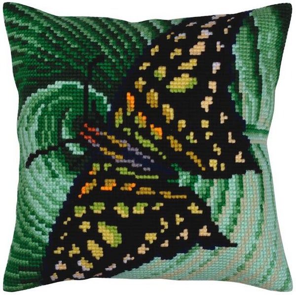 Kussen Borduurpakket - Butterfly