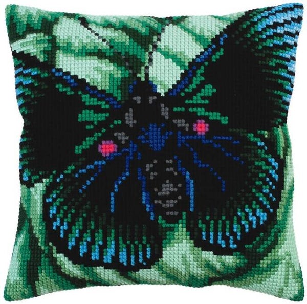 Kussen Borduurpakket - Butterfly