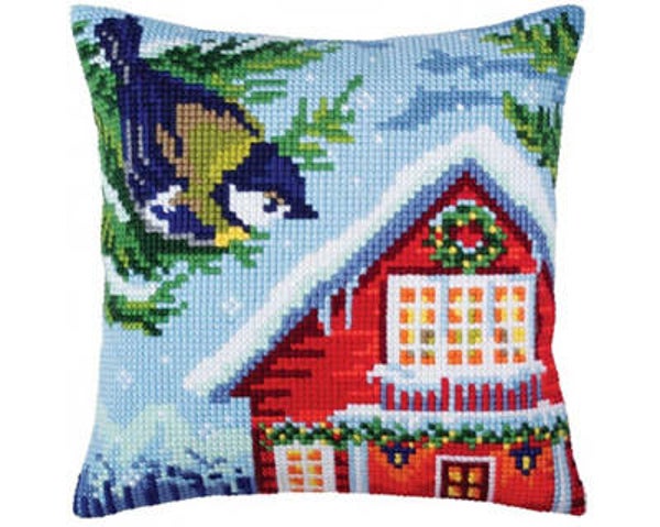 Kussen Borduurpakket - Before Christmas