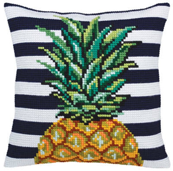 Kussen Borduurpakket - Pineapple