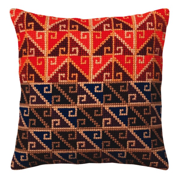 Kussen Borduurpakket - Peruvian Ornament