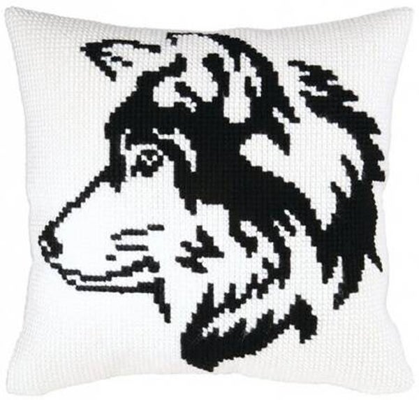 Kussen Borduurpakket - Dog Head