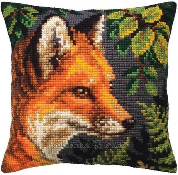 Kussen Borduurpakket - Fox