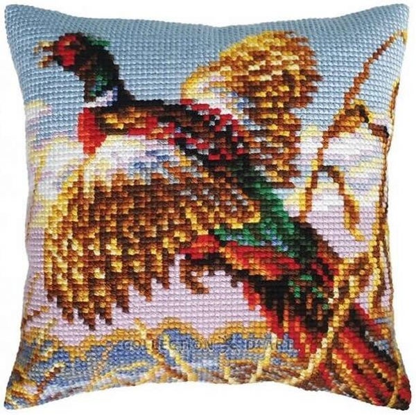 Kussen Borduurpakket - Pheasant