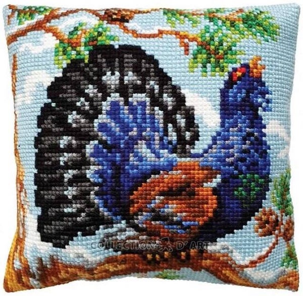 Kussen Borduurpakket - Capercaillie
