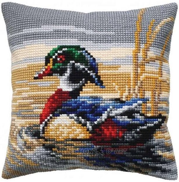 Kussen Borduurpakket - Mandarin Drake