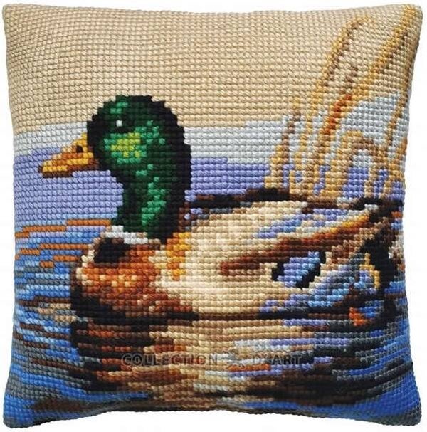 Kussen Borduurpakket - Drake