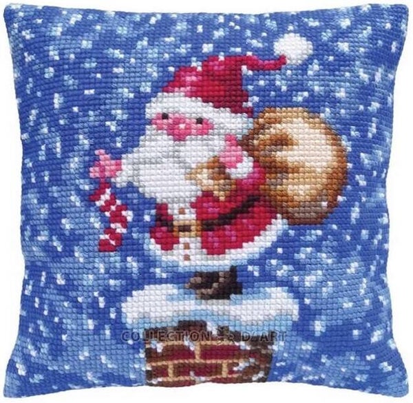 Kussen Borduurpakket - Merry Christmas