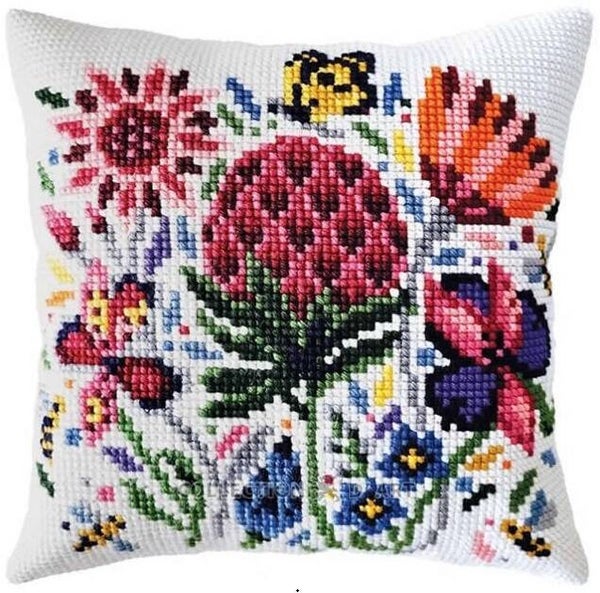 Kussen Borduurpakket - Meadow Clover