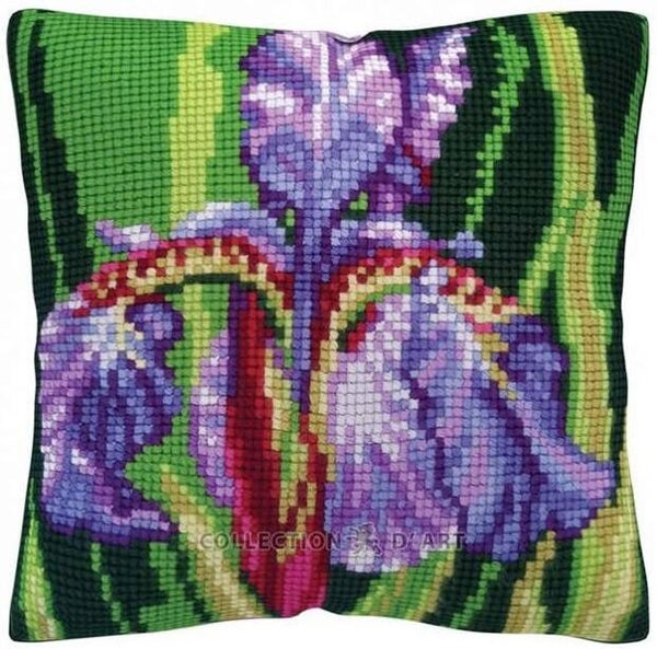 Kussen Uittel Borduurpakket - Iris