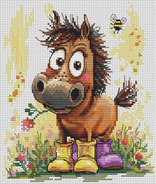 Borduurpakket - Seven - League Boots