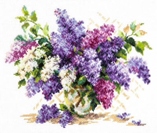 Borduurpakket - Lilac