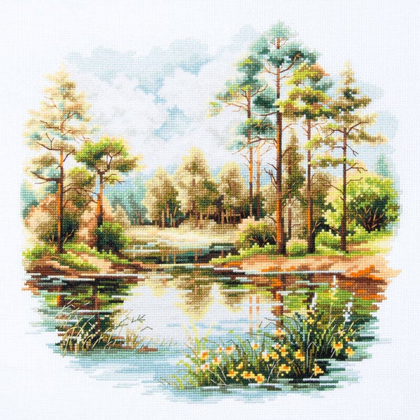 Borduurpakket - Forest Lake