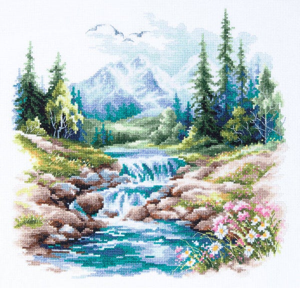 Borduurpakket - Life Flows