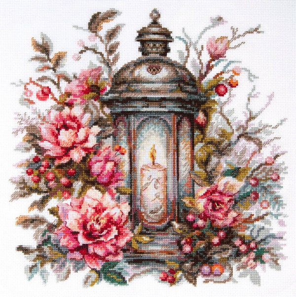 Borduurpakket - Lantern in Bloom