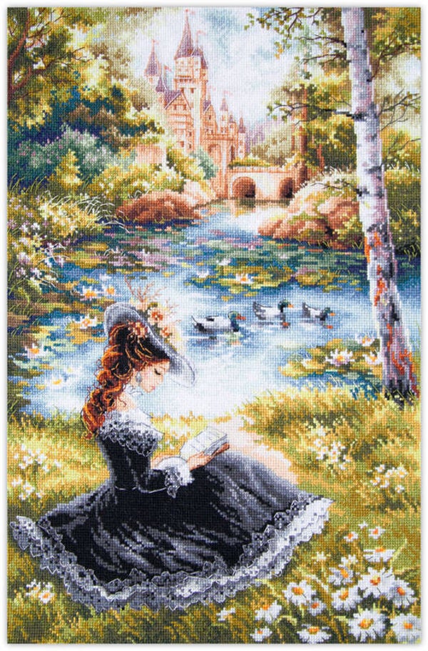 Borduurpakket - Romantic Novel