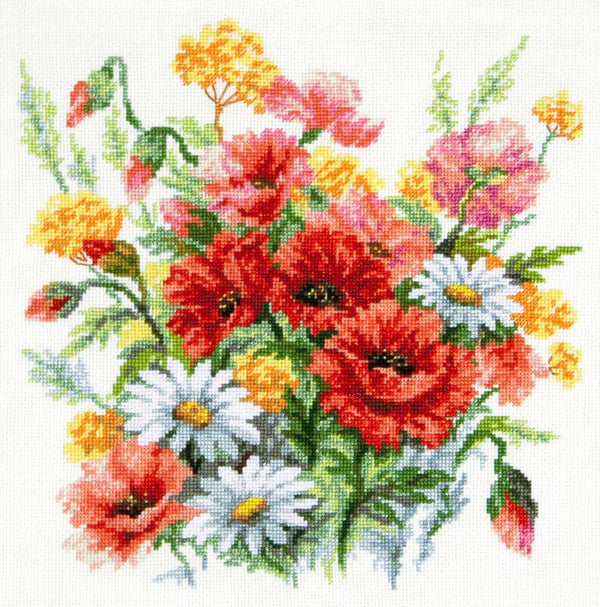 Borduurpakket - Wildflowers