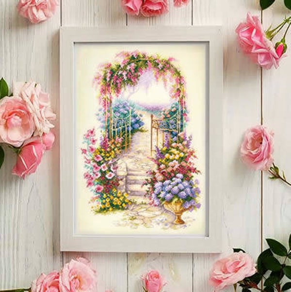 Borduurpakket - Entrance to the Garden