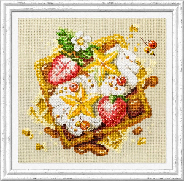 Borduurpakket - Viennese Waffles
