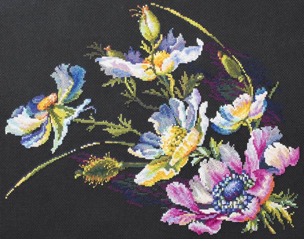 Borduurpakket - The Secret of Anemones