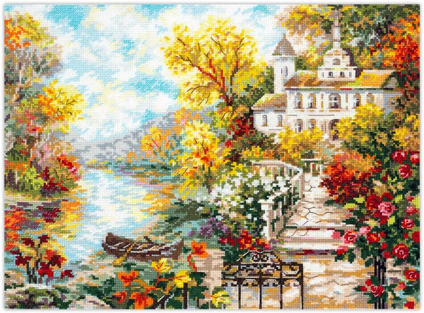 Borduurpakket - Riverside House