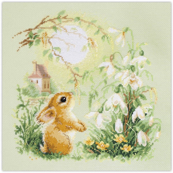 Borduurpakket - Meadow Stories - Bunny