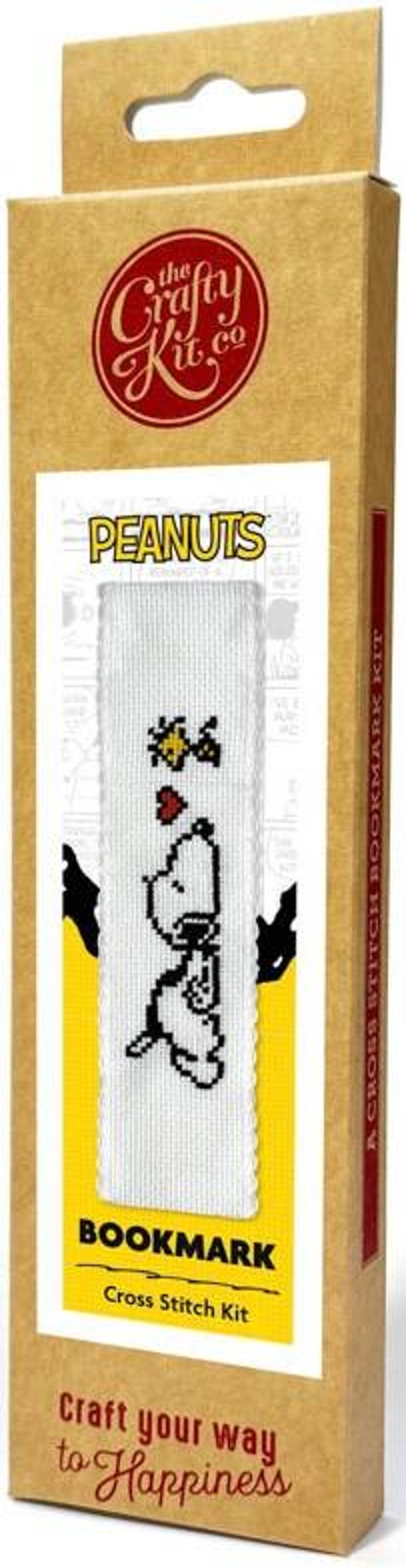 Borduurpakket - Bookmark - Snoopy