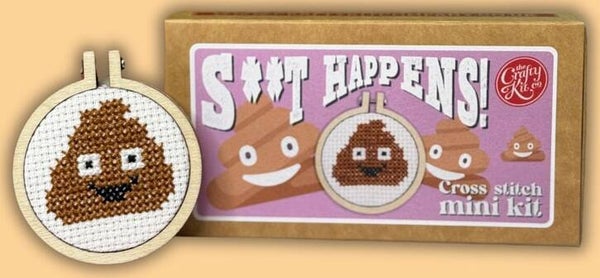 Borduurpakket - Matchbox - S**t Happens