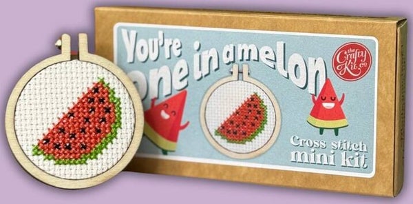 Borduurpakket - Matchbox - You're One in a Melon