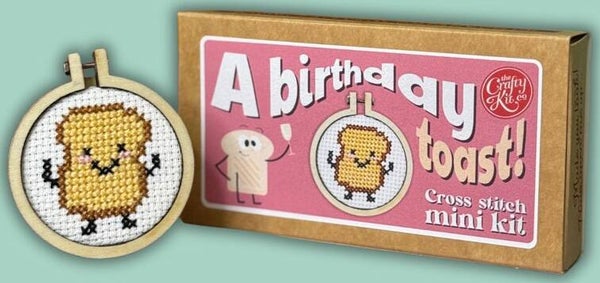 Borduurpakket - Matchbox - A Birthday Toast