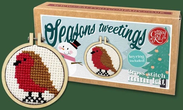 Borduurpakket - Matchbox - Season's Tweetings