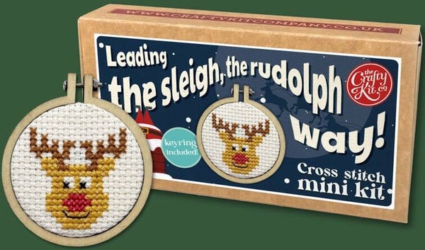 Borduurpakket - Matchbox - Leading the Sleigh, the Rudolph Way!
