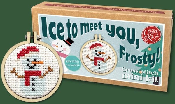Borduurpakket - Matchbox - Ice to meet You, Frosty!