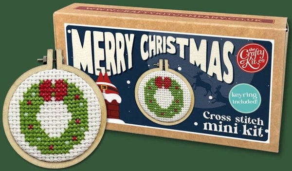 Borduurpakket - Matchbox - Merry Christmas