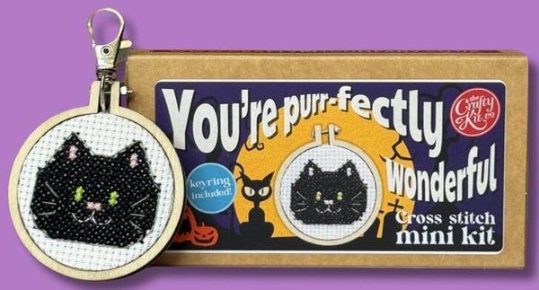 Borduurpakket - Matchbox - You're Purr-fectly Wonderful
