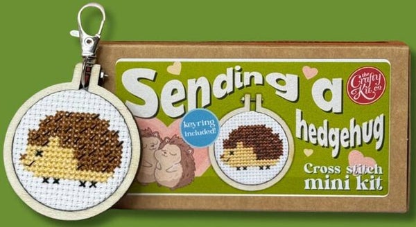 Borduurpakket - Matchbox - Sending a Hedgehug