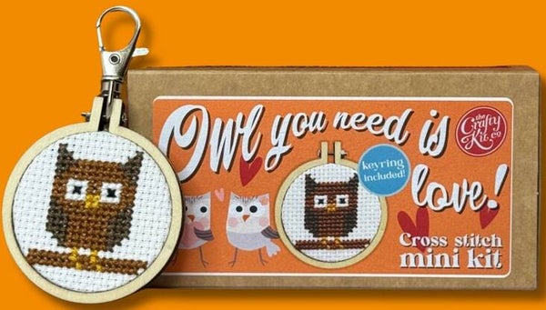 Borduurpakket - Matchbox - Owl You Need is Love!